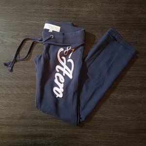 Aeropostale girls track pants, size xs, dark blue